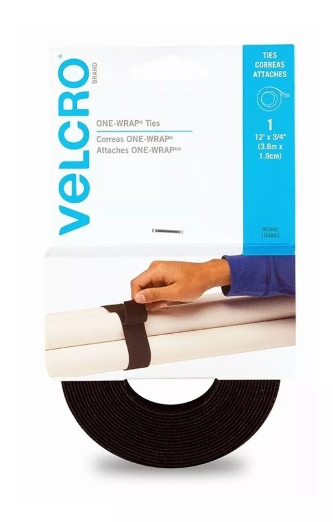 3.6m Correa Adhesiva Velcro ® Cinta Carga Reutilizable