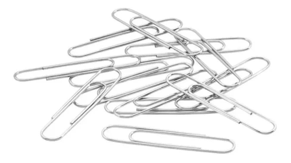 Clips de Acero Redondo Pelikan 100 Piezas Escoger Tamaño