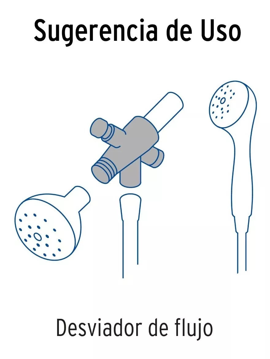 Set Regadera Cuadrada Meer Telefono Negro Mate 8 Pulgadas