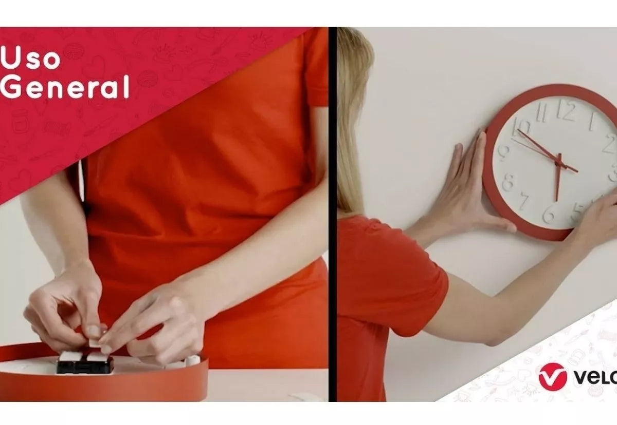 2 Cintas Organizadoras VELCRO® Tiras Adhesivas de Sujeción, Color Negro