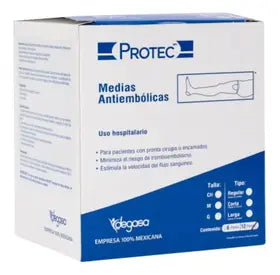MEDIA ANTIEMBOLICA PROTEC GRANDE-REGULAR PAR C/12