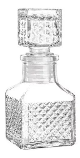 Juego 12 Licoreras Vidrio Cristal Mini Rodas 65 Ml Agua Vino