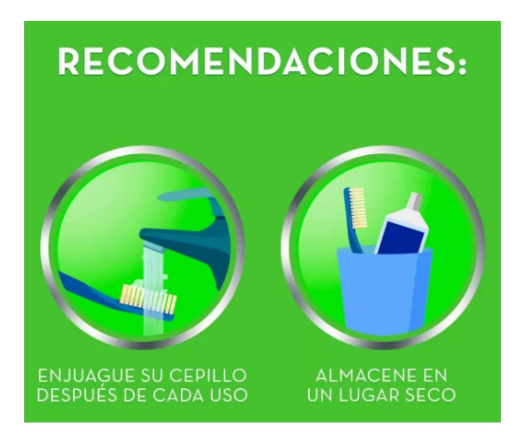 2 Pz Cepillo Dental Pro Plus Doble Acción Mayor Alcance