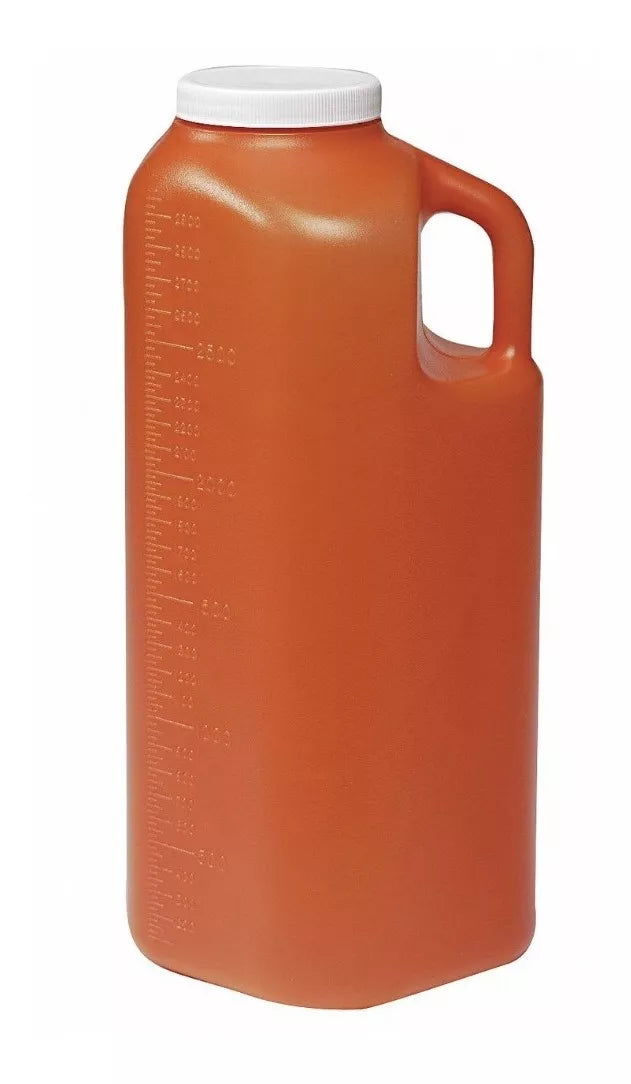 Contenedor Recolector Orina 24hrs 3 L Sensibles Luz Medegen