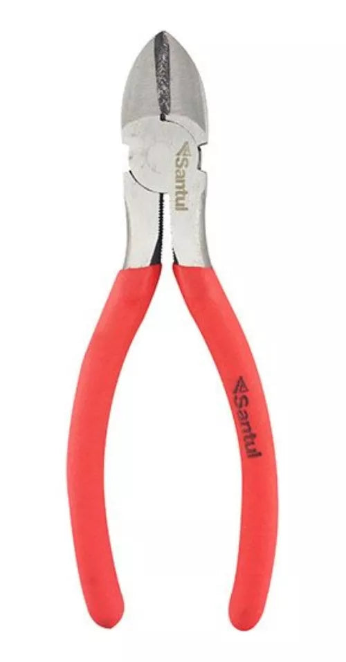 Pinza Clásica Corte Diagonal Santul 6 Acero Modelo 7688