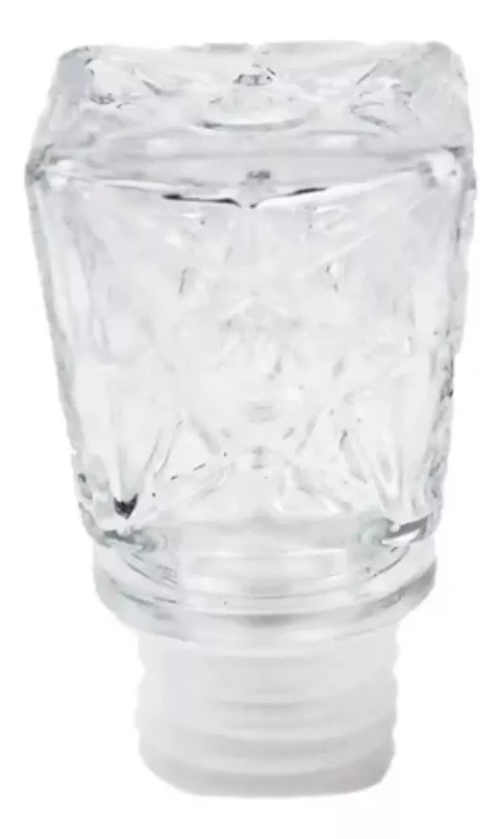 Set 2 Licoreras Vidrio Cristal Diamante Vidrio Resistente 1L