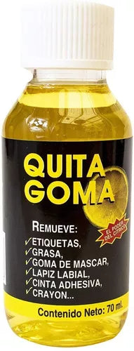Removedor Quita Goma Pegamento 70ml Liquido Multiusos 3pz