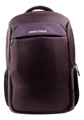 Mochila Morada Laptop 15.6 Pulgadas Perfect Choice Fearless