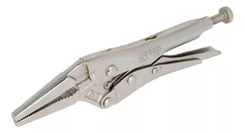 4 Piezas Pinzas Presion Urrea Acero Color Plateado