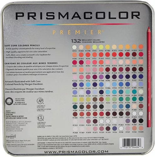 Lápices de Colores Profesionales Prismacolor Premier 132 piezas - MarchanteMX