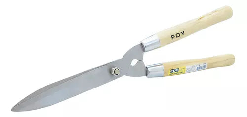 Tijera Poda 2 Manos Foy 16'' Mango Madera Cuchilla Acero