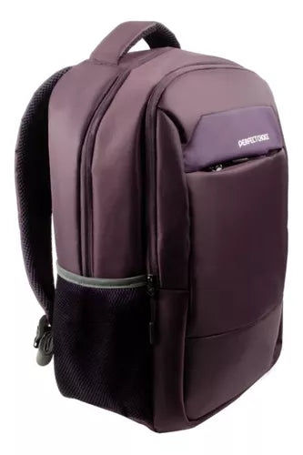 Mochila Morada Laptop 15.6 Pulgadas Perfect Choice Fearless