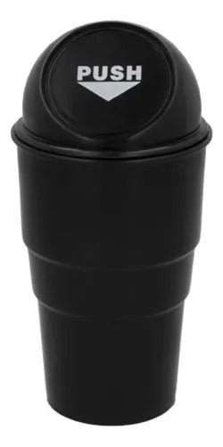 Bote Basura P/ Auto For Promotional Negro Accesorio Plastico