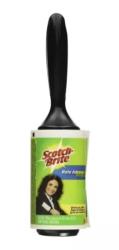 Rodillo Quita Pelusa Scotch Brite Removedor Adherible 60h 3m
