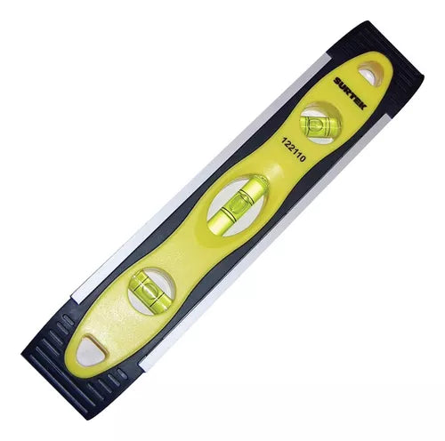 Nivel Torpedo Magnetico Surtek 9'' Perfil Aluminio 3 Viales