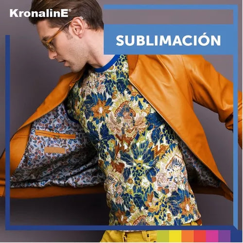 Rollo Papel Sublimacion Secado Rápido Kronaline Subl55 50g
