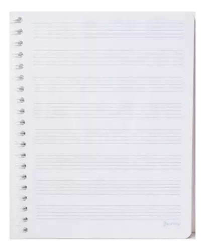 Cuaderno Profesional Norma 80 Hojas Pautado Doble Arillo