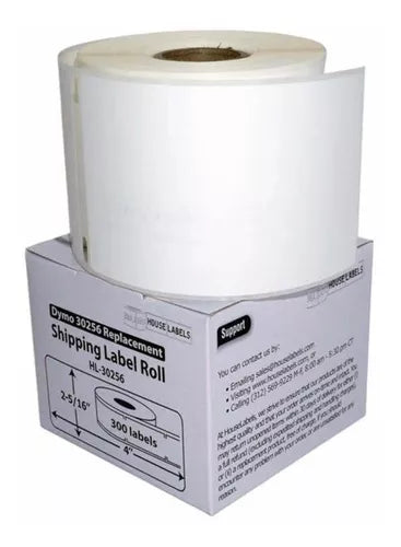 Etiqueta 1 Rollo Dymo Labelwriter 30256 Oficina Blanco