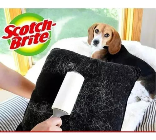 5 Pack Rodillo Quita Pelusa Scotch Brite Removedor Pelo 300h