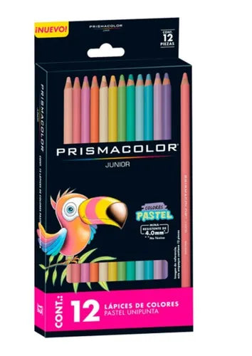 12 Lápices De Colores Prismacolor Pastel
