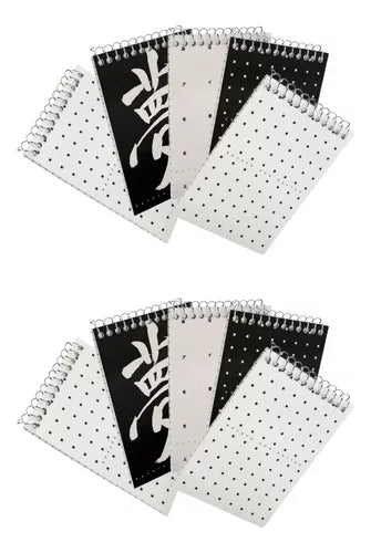 Pack 10 Mini Libreta Apuntes Block Rayter 40h Dif. Diseños