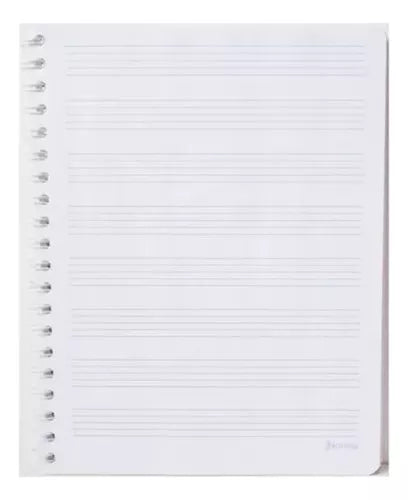 Cuaderno Profesional Norma 80 Hojas Pautado Doble Arillo