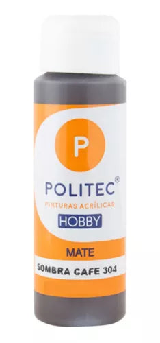Pintura Acrilica Politec Hobby Tela 30ml Acaba Suave - MarchanteMX