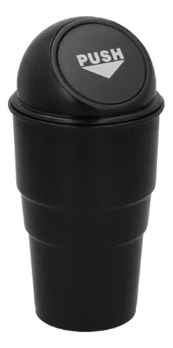 Bote Basura P/ Auto For Promotional Negro Accesorio Plastico