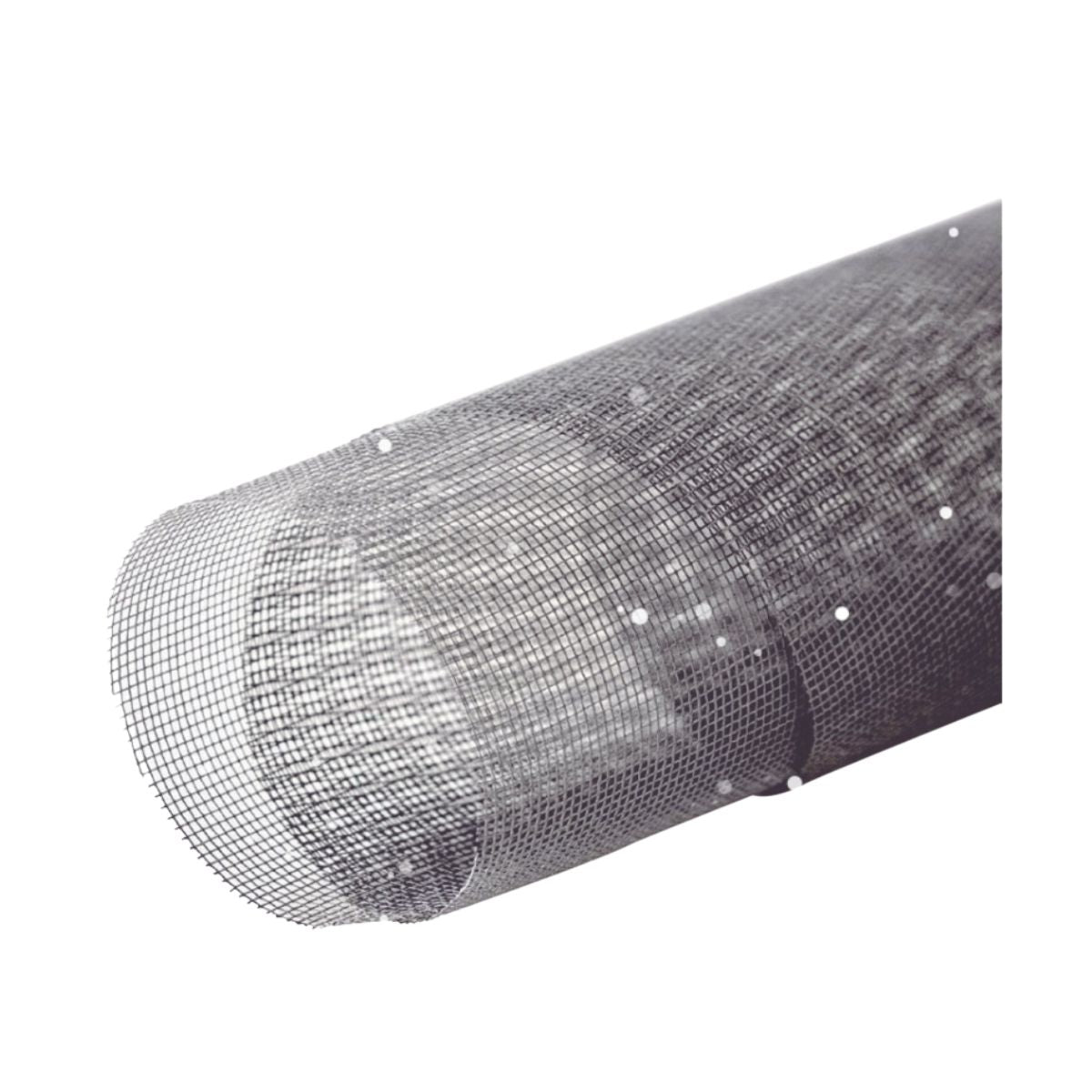 Tela mosquitera plastica gris 1.05x30m