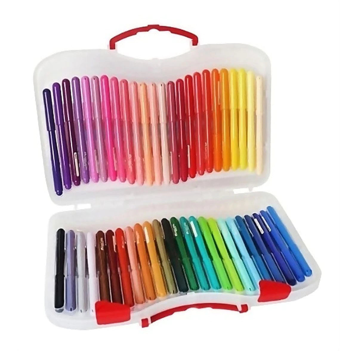Plumones Lavables Faber Castell Fiesta Estuche Rígido 48 Pz - MarchanteMX
