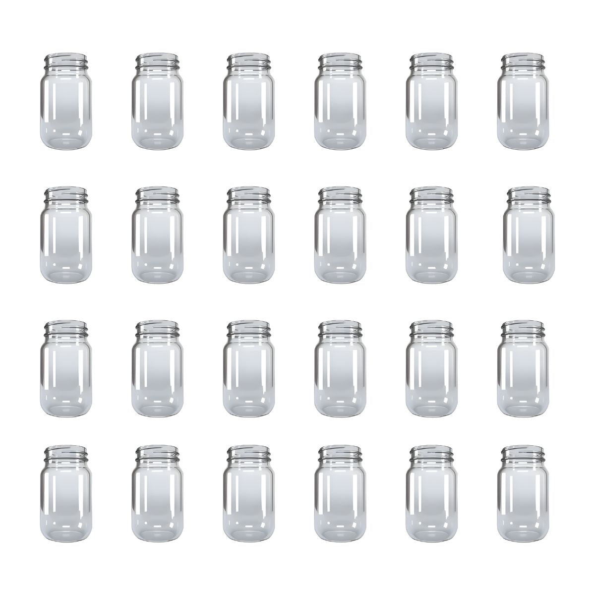 24 Piezas Frascos Conserva Vidrio 110ml Recuerdo