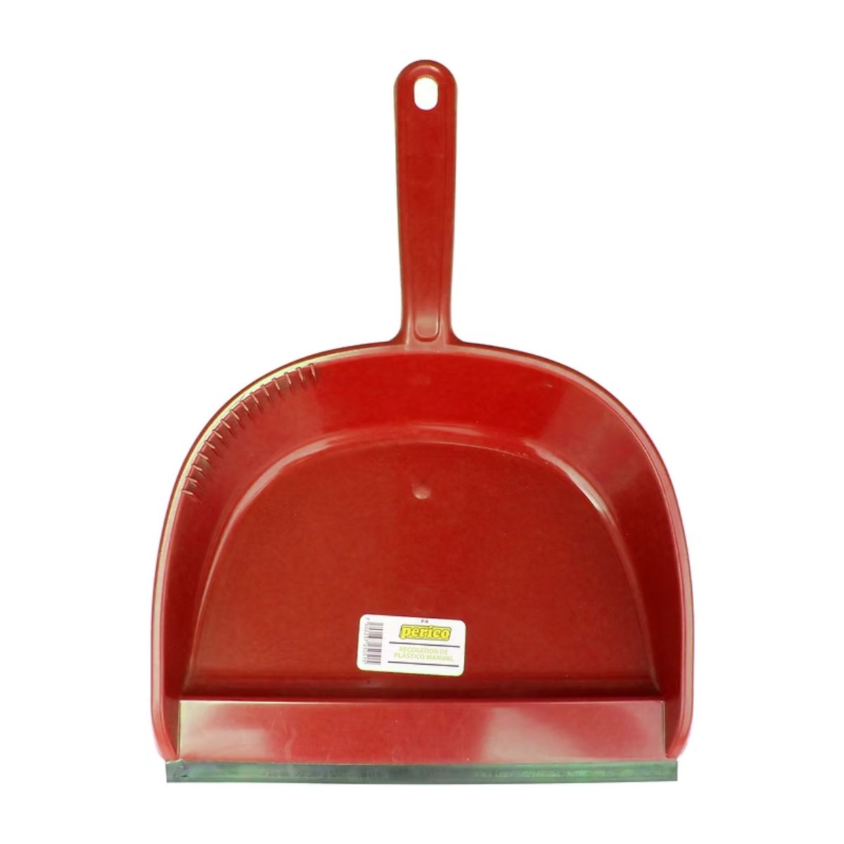 Recogedor Plastico Perico Quita Pelusa Colores Color Rojo