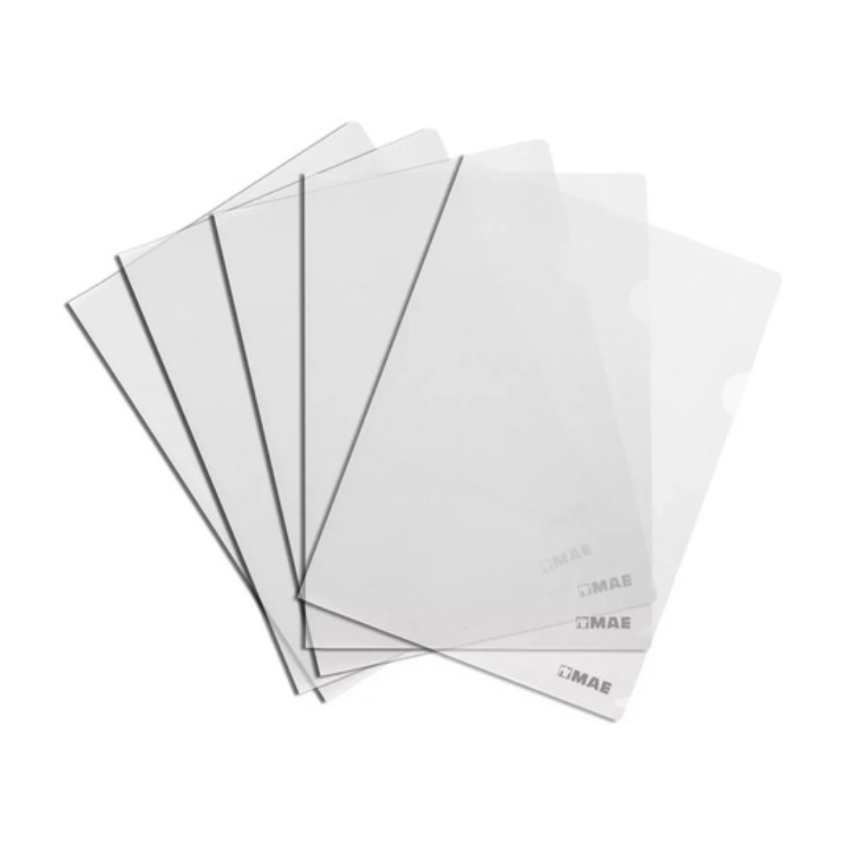 10pz Folder Transparente Mae Sellado L Tamaño Carta