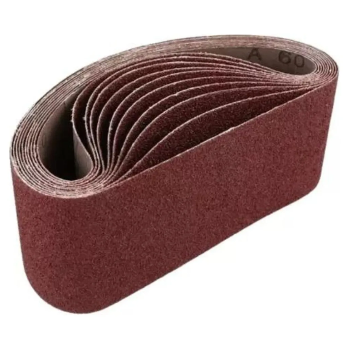 10Pz Banda Lija Fandeli X86 Grano 80 Madera Metal