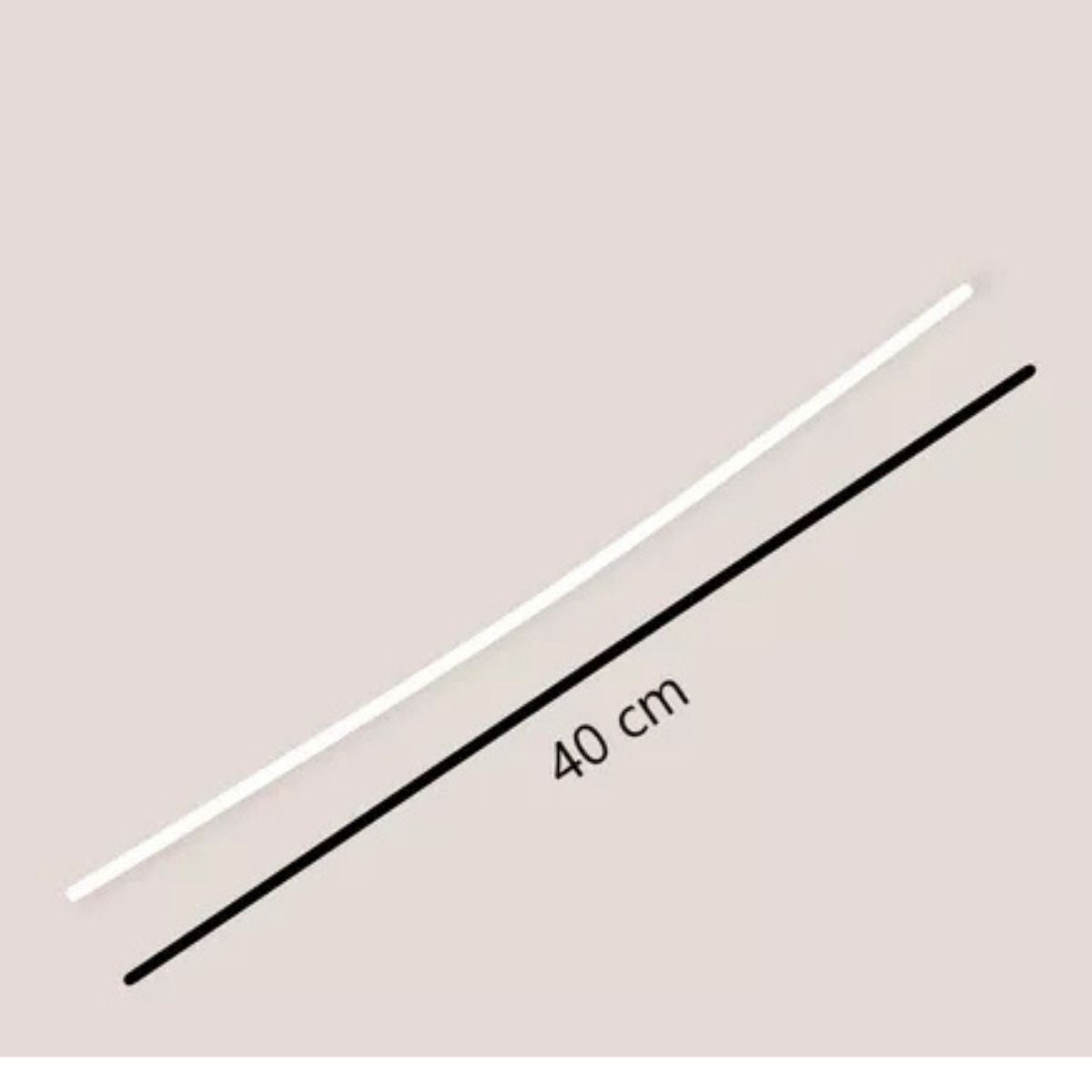 100pz Varitas Portaglobos Popote Palitos Biodegradable 40cm