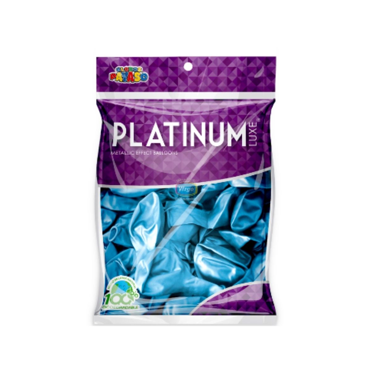 25pz Globos Platinum Globo Payaso Elige Color #12 Decoracion