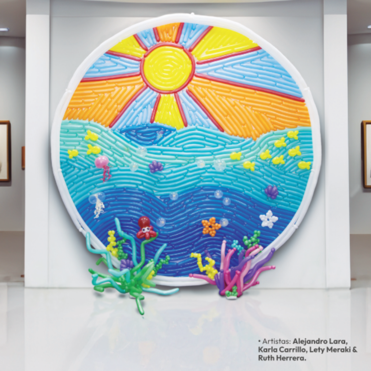 100pz Globos Payaso Surtido-zeppelin-pastel N° 270 Fiestas