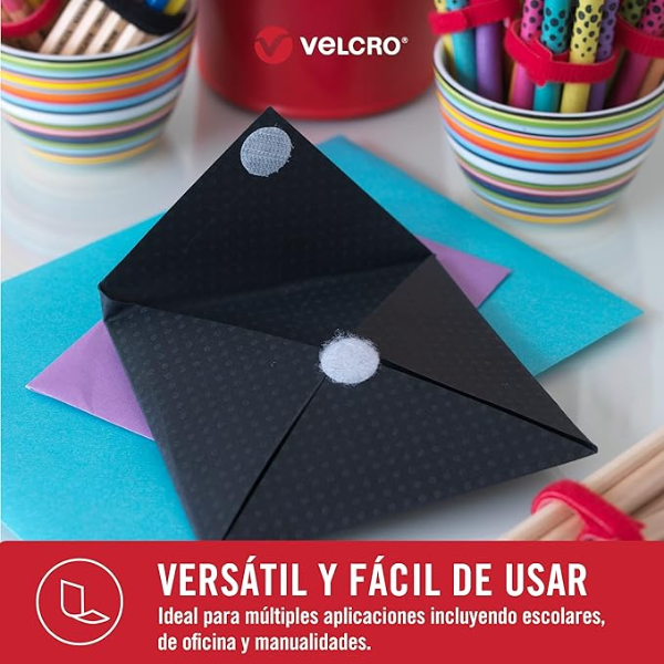 10 piezas Círculos Sujetadores Adhesivos VELCRO®