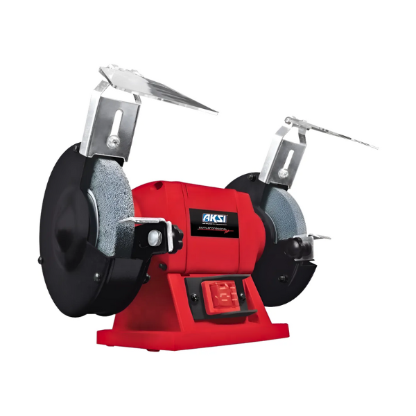 Esmeriladora De Banco Aksi Ebanc-b-5-150-ak Color Rojo 150 W 127 V