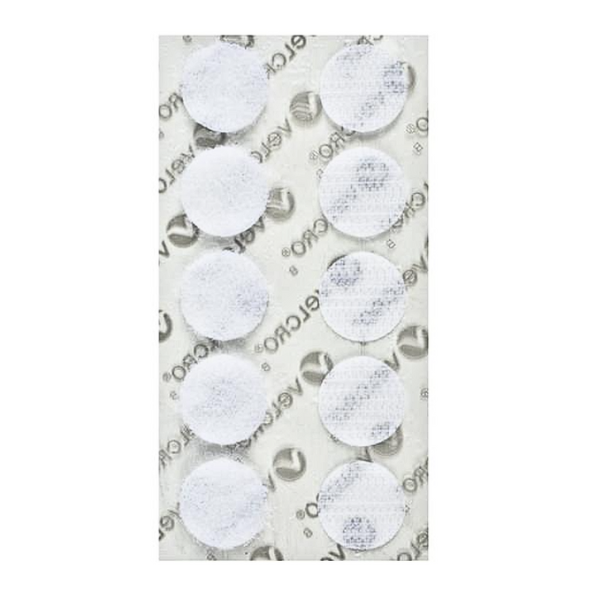 10 piezas Círculos Sujetadores Adhesivos VELCRO®
