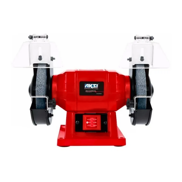 Esmeriladora De Banco Aksi Ebanc-b-5-150-ak Color Rojo 150 W 127 V