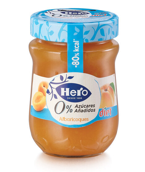 Mermelada DIET de Albaricoque 280g - Mermelada La casa del bacalao