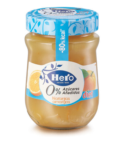Mermelada DIET de Naranja 280g - Mermelada La casa del bacalao