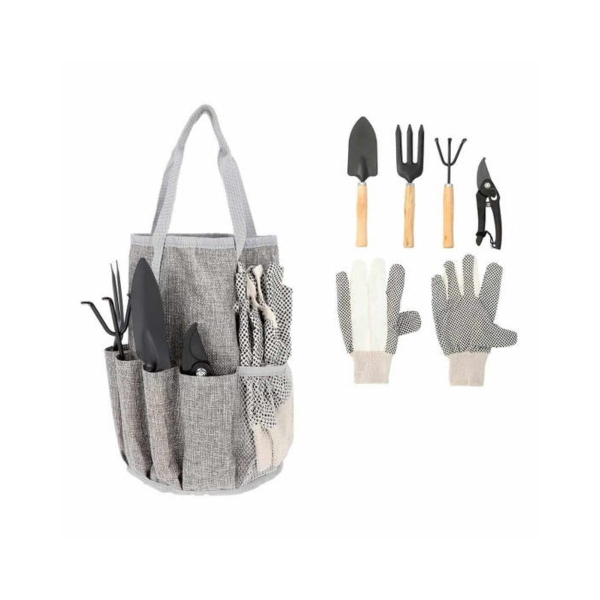 Set Herramientas Jardineria Promoopcion Pala Guantes Pinzas