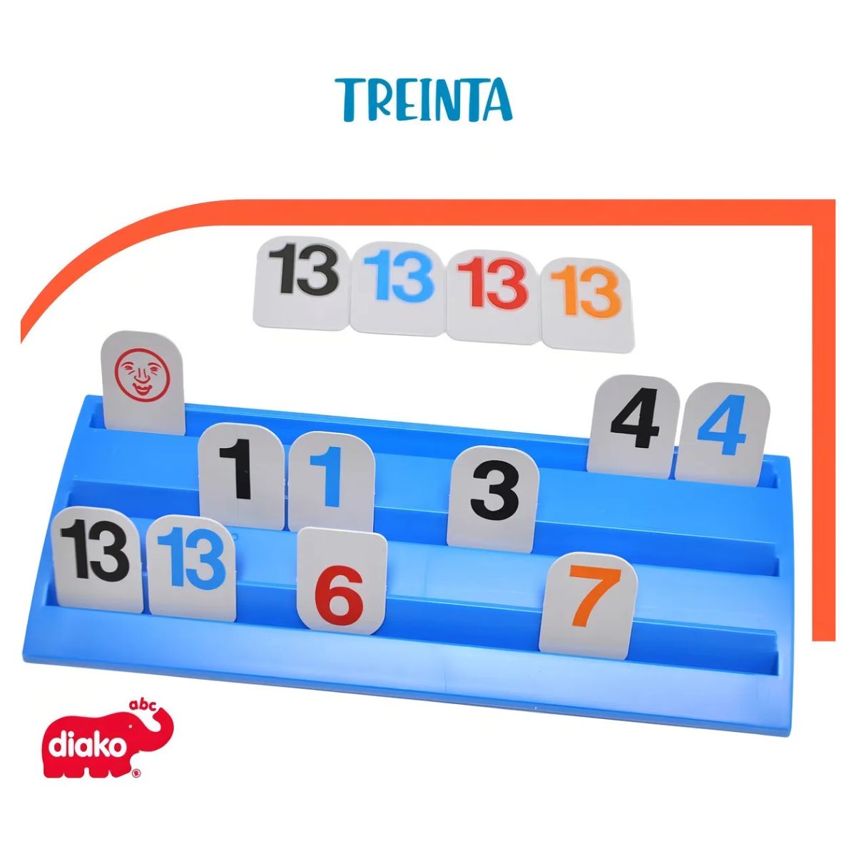 Treinta Rummy Diako Juego De Mesa