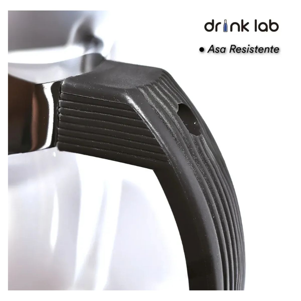 Juego 6 Tarros Mason Jar Asa Tapa + Jarra Vidrio Aurora 1l Transparente