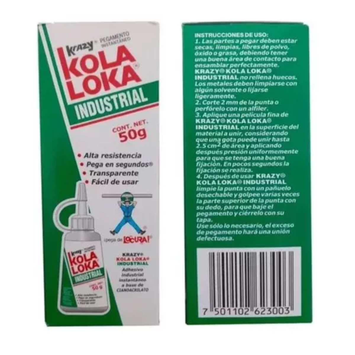 Pegamento Industrial Kli1000-50 G Kolaloka