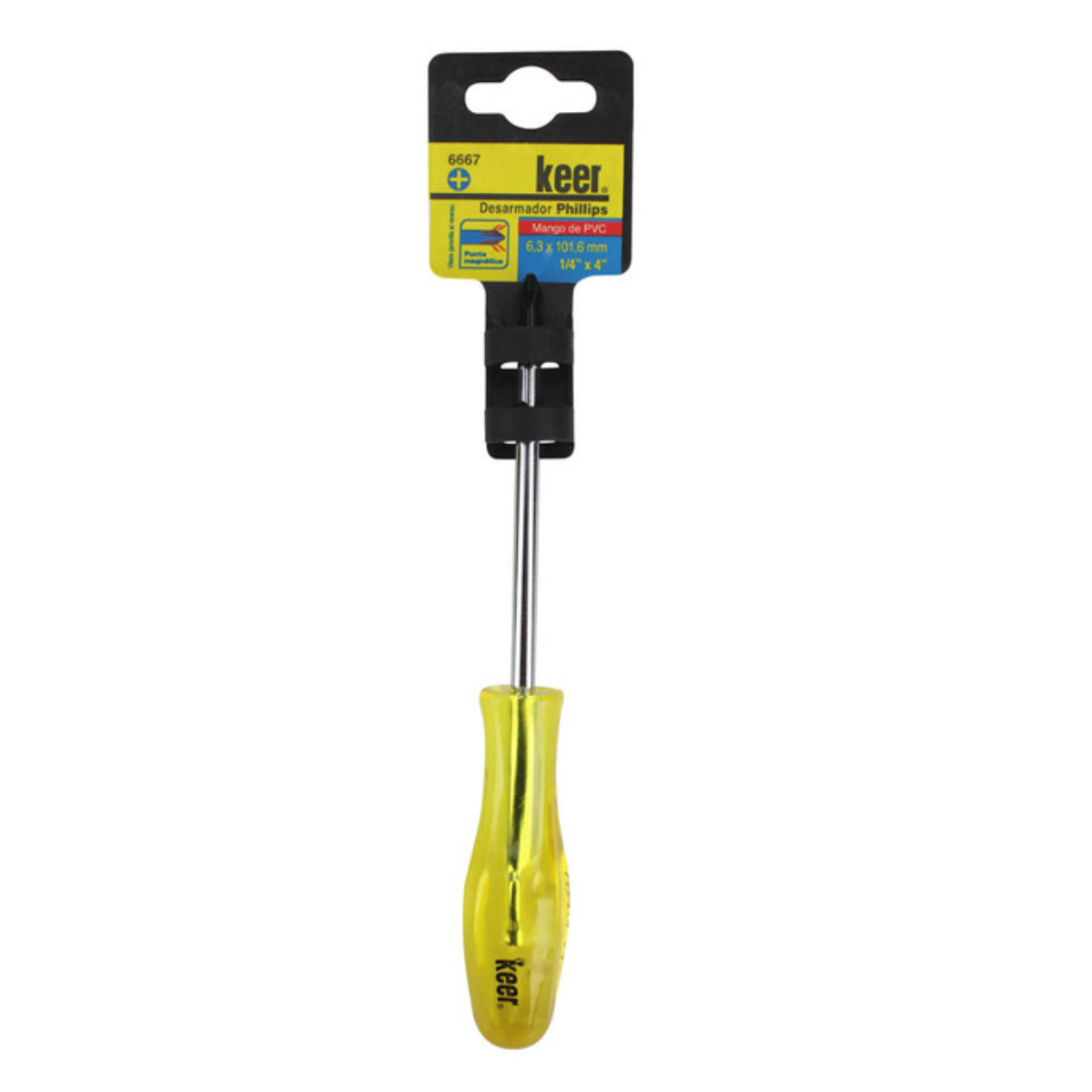 Desarmador phillips 1/4 x 4