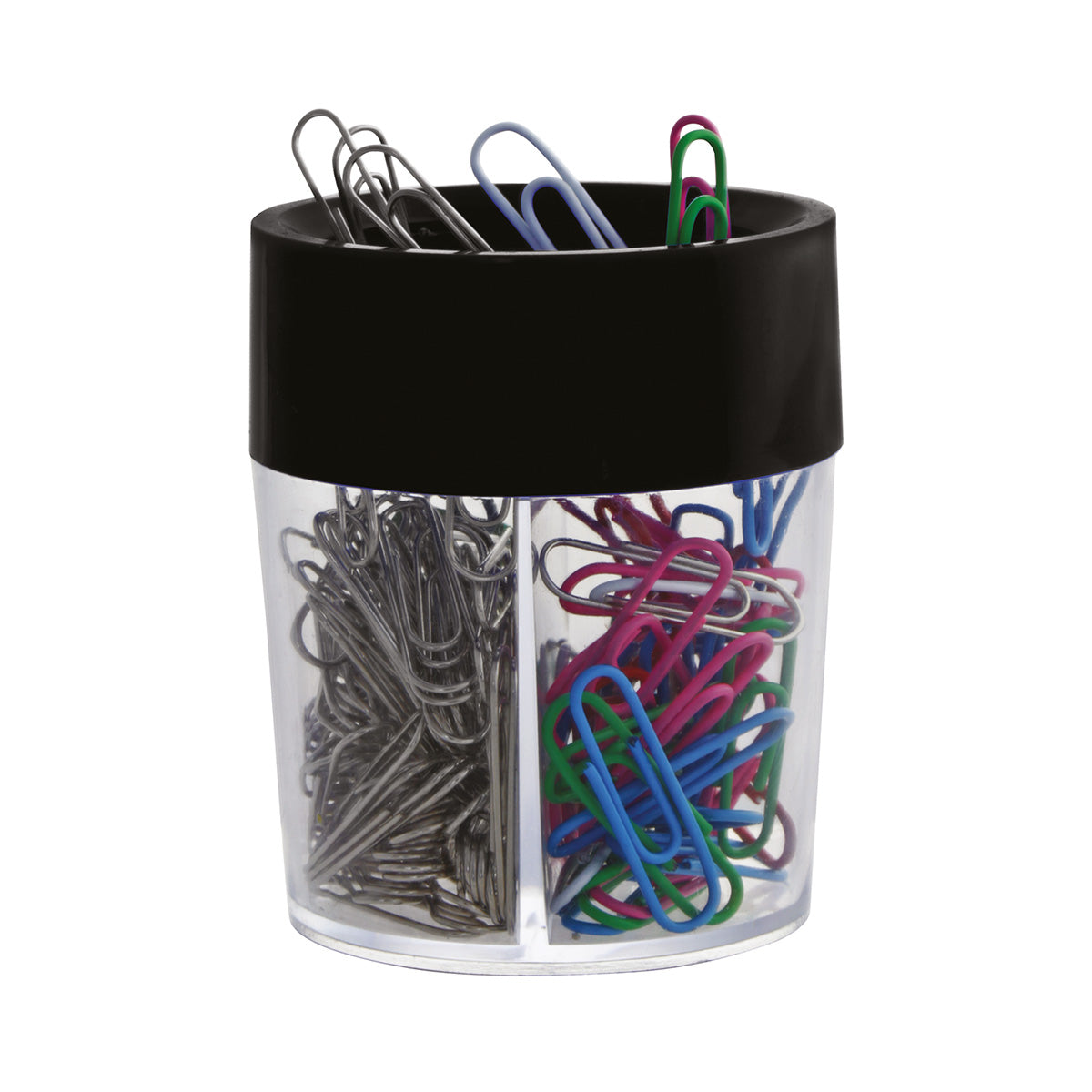 Porta Clips Magnetico Mae Negro Organizador Escritorio