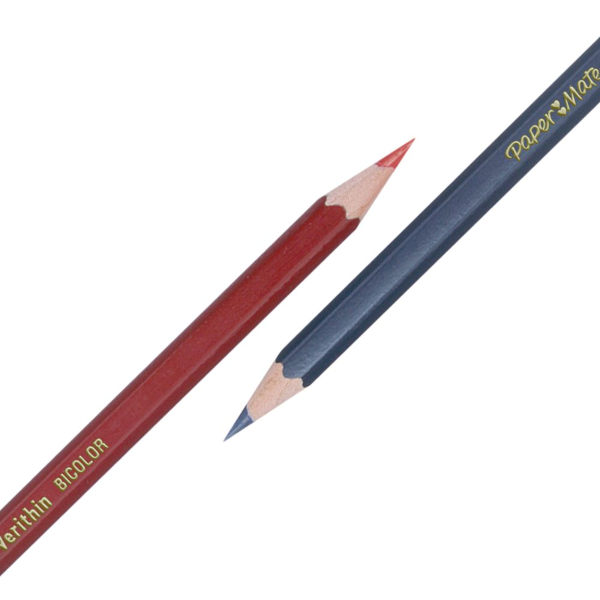 Lápiz Bicolor Paper Mate Verithin Hexagonal Doble Punta